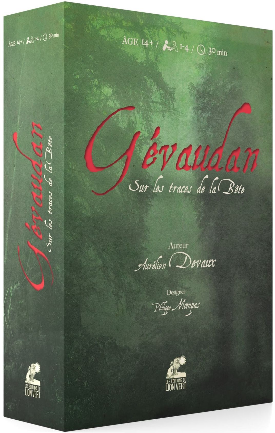 Cover art for Gévaudan, sur les traces de la Bête