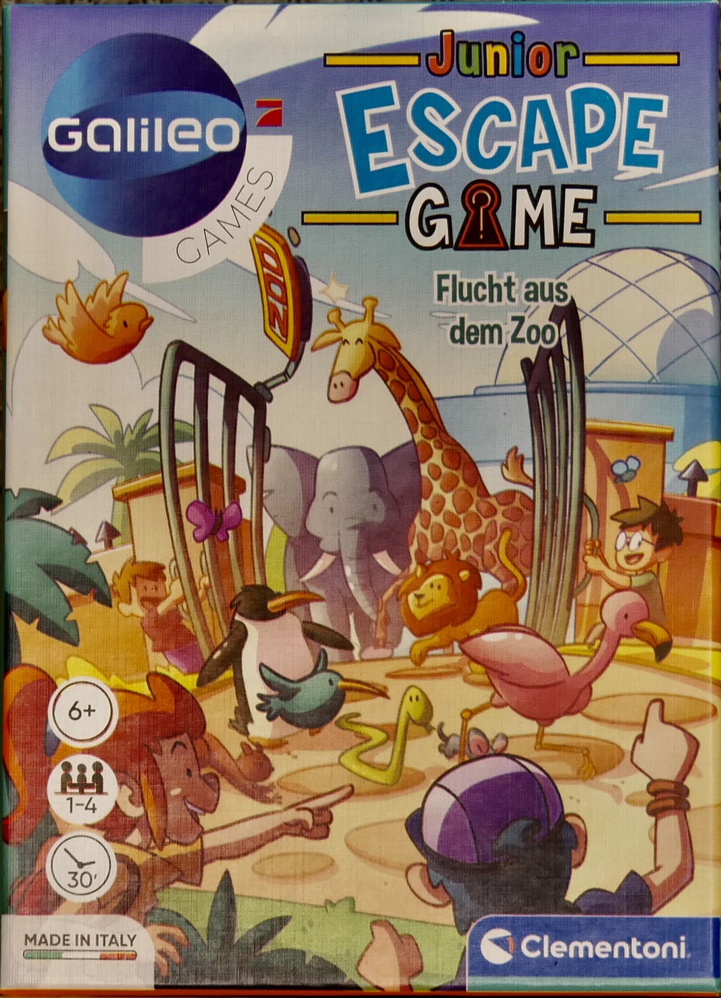 Junior Escape Game: Flucht aus dem Zoo