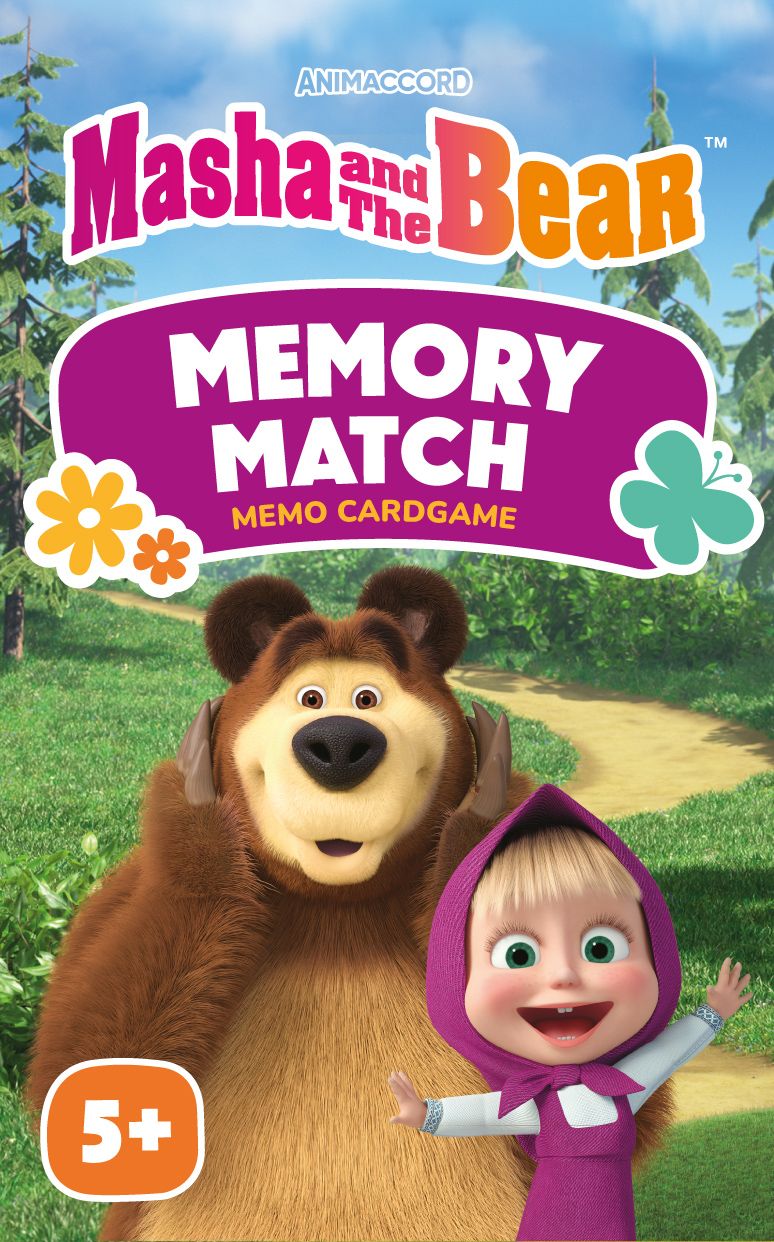Cover art for Masha and the Bear: Memory Match