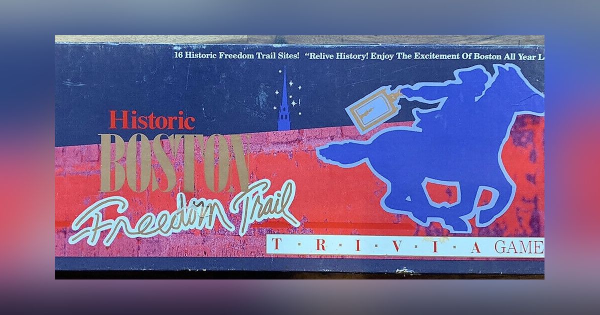 Historic Boston Freedom Trail Trivia Game | Board Game | BoardGameGeek