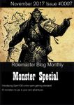 Issue: Rolemaster Blog Monthly (Issue 7 - Nov 2017)