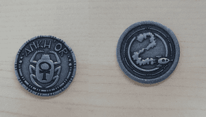 Ankh'or: First Player Metal Token