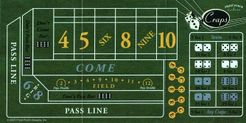 Craps board game box cover