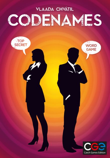 CODENAMES is a social word-guessing game, games night, award