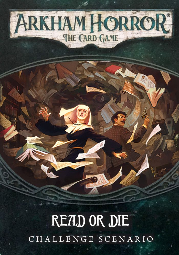 Arkham Horror: El Juego de Cartas – Lee o Muere: Escenario de Desafío