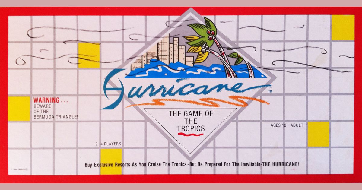 Hurricane The Game of the Tropics Board Game BoardGameGeek