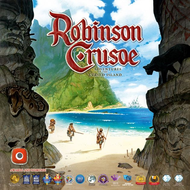 Adventures on the Cursed Island Robinson Crusoe 