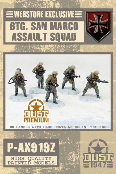 Dust 1947: The Regia Marina "Battaglione San Marco Assault Squad"