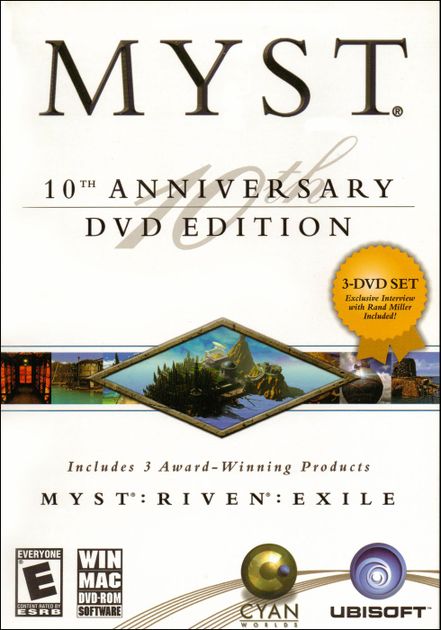 Myst 10th Anniversary DVD Edition | Video Game | VideoGameGeek
