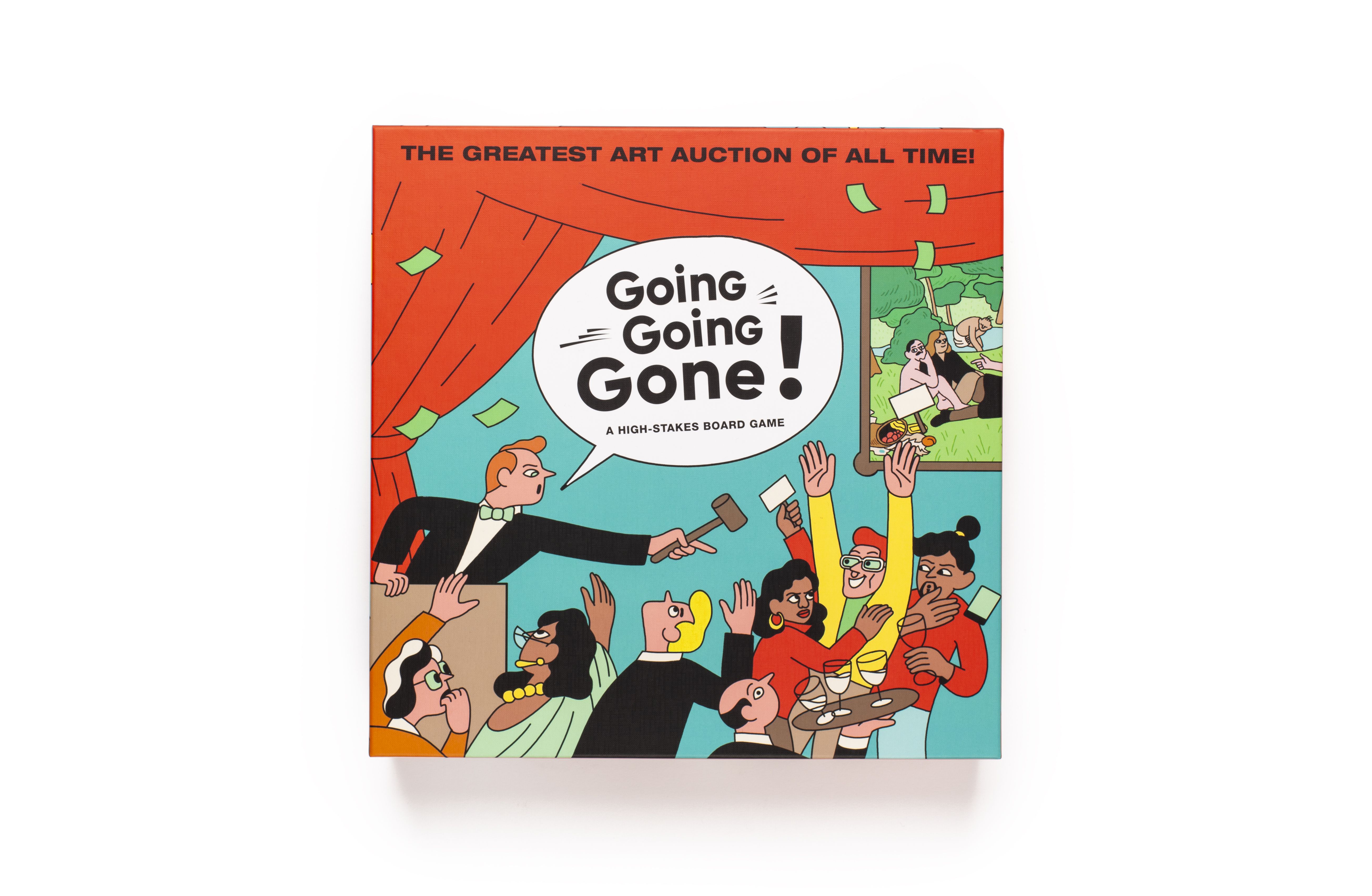 Going, Going, Gone!: A High-Stakes Board Game