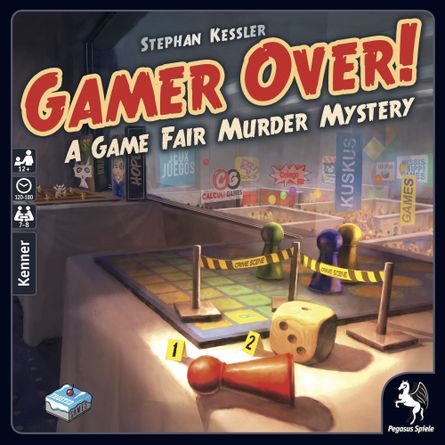 Gamer Over! A Game Fair Murder Mystery | Board Game 