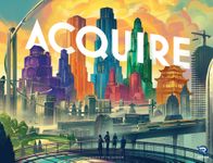 Acquire, Renegade Game Studios, 2023 — front cover (image provided by the publisher)