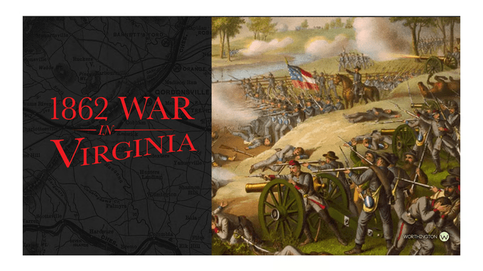 1862 War in Virginia box art