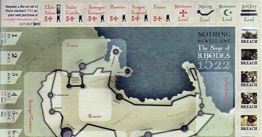 Nothing So Well Lost: The Siege of Rhodes 1522 | Board Game | BoardGameGeek