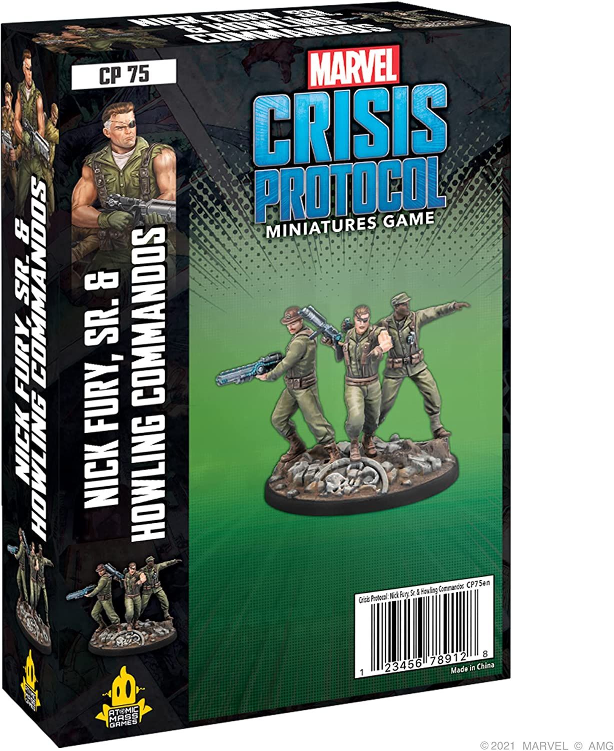 Marvel: Crisis Protocol – Nick Fury, Sr. & Howling Commandos cover art