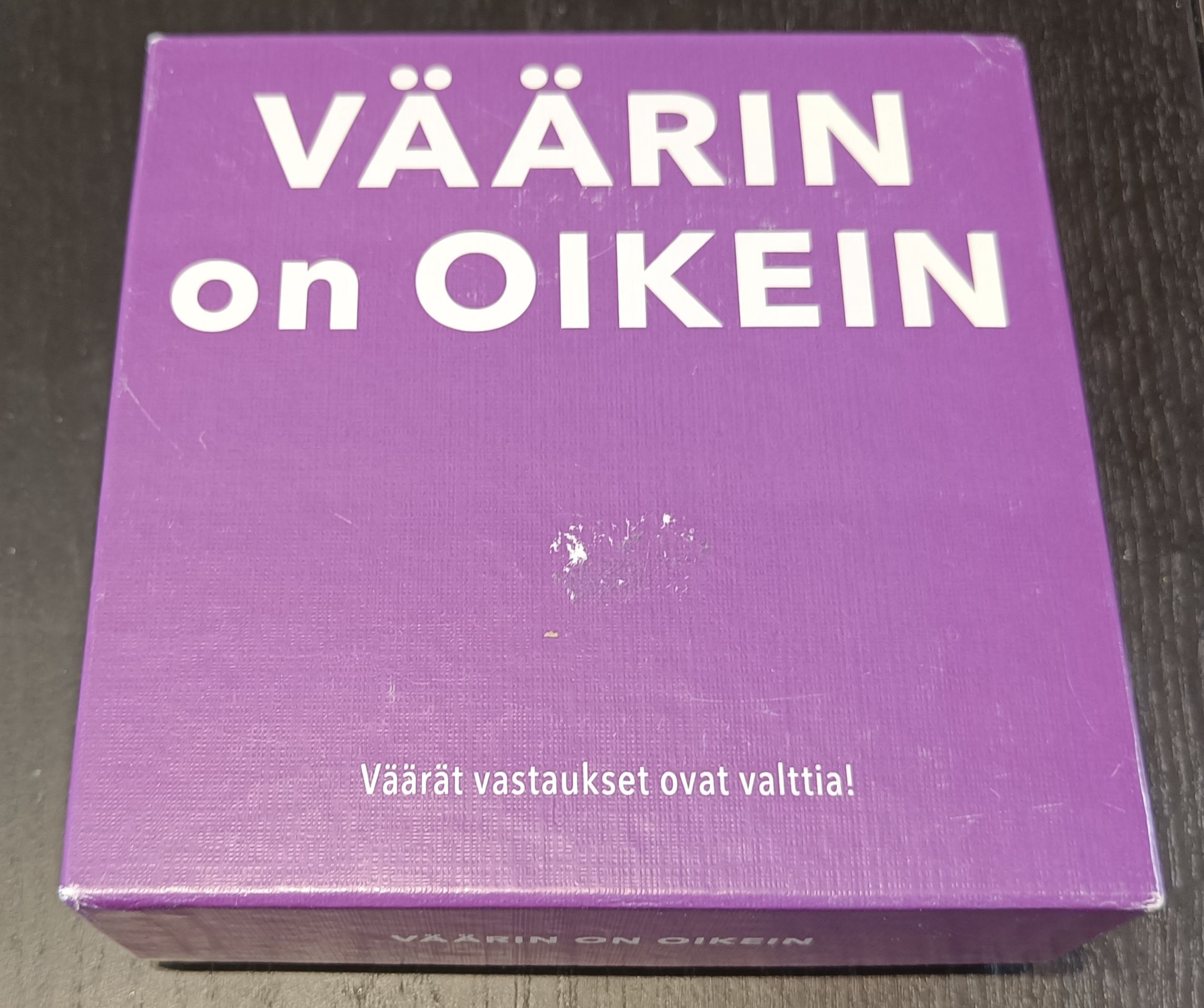Cover art for Väärin on oikein