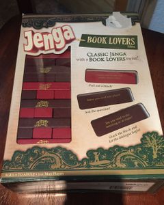 Jenga: Book Lovers Edition