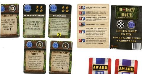 D-Day Dice (Second Edition): Legendary Units – Board Game