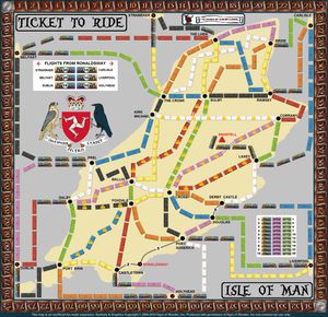 Isle of Man (fan expansion for Ticket to Ride)