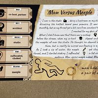 Paranormal Detectives: Man vs Meeple Promo Card