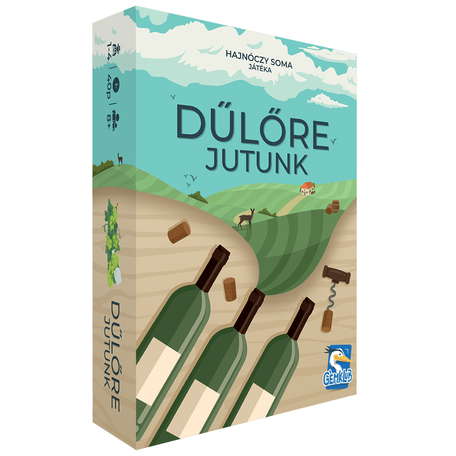 Boîte du jeu Dűlőre jutunk