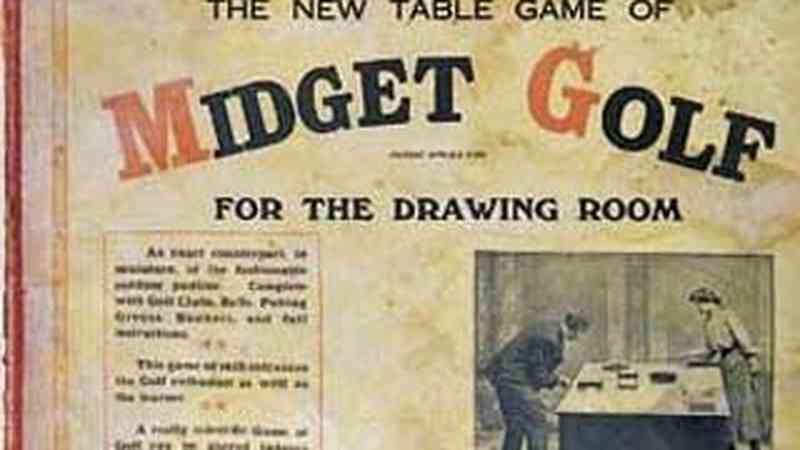 Midget Golf For The Table