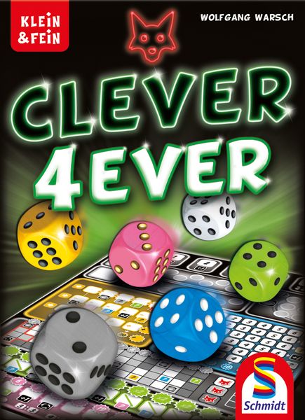 Clever 4Ever, Schmidt Spiele, 2022 — front cover (image provided by the publisher)