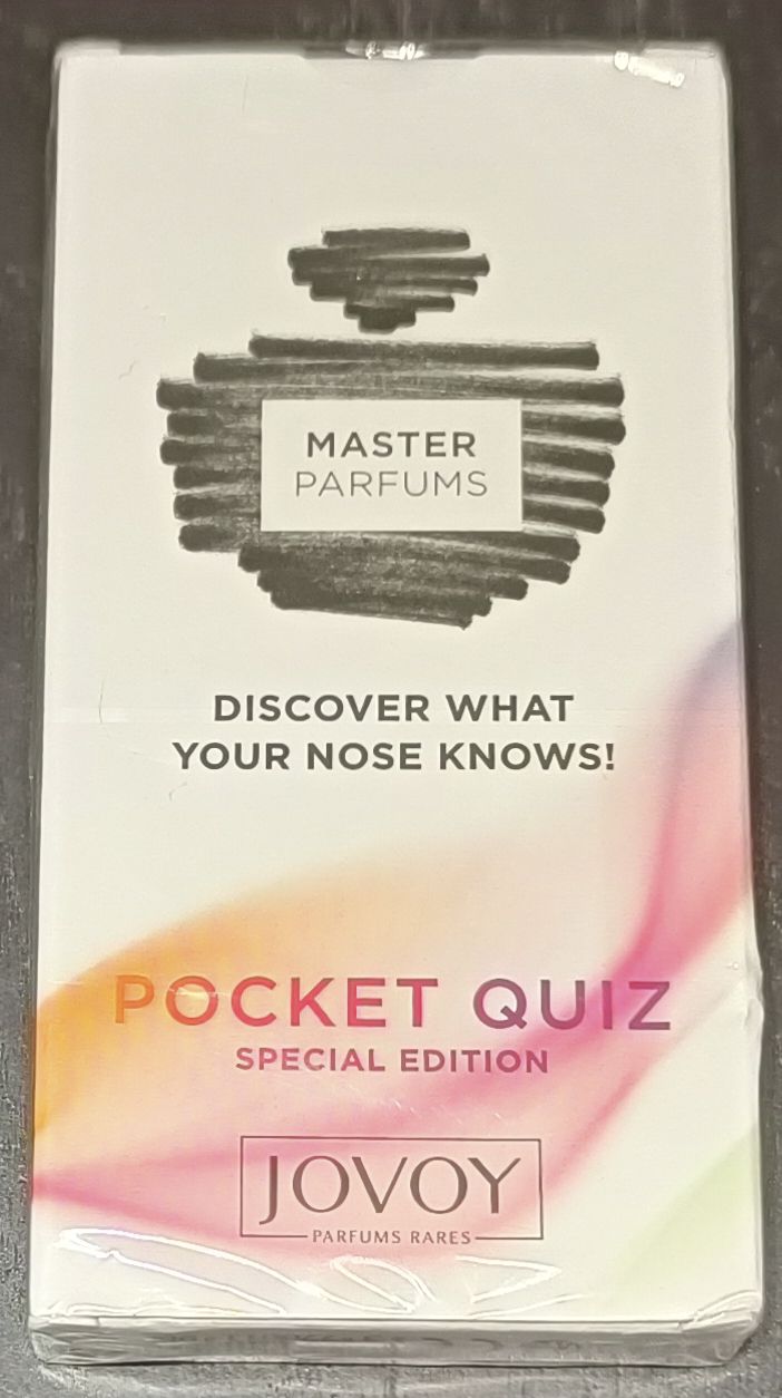 Master Parfums: Pocket Quiz – special edition JOVOY