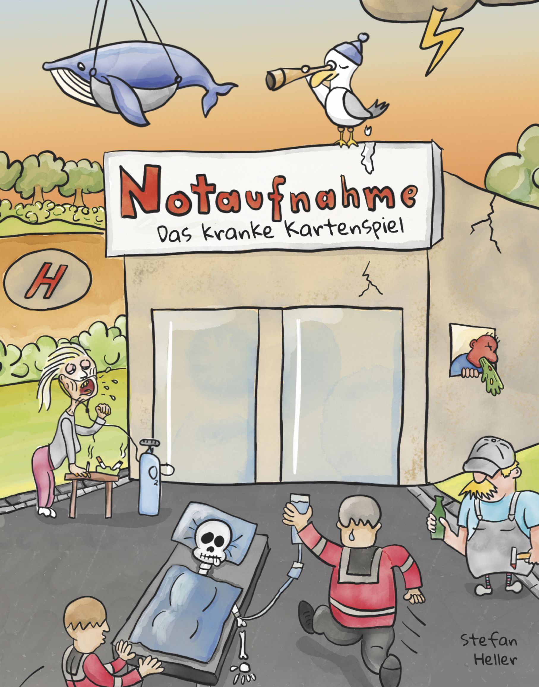 Notaufnahme: das kranke Kartenspiel cover art