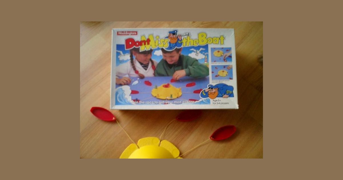 Don't Miss the Boat Board Game BoardGameGeek