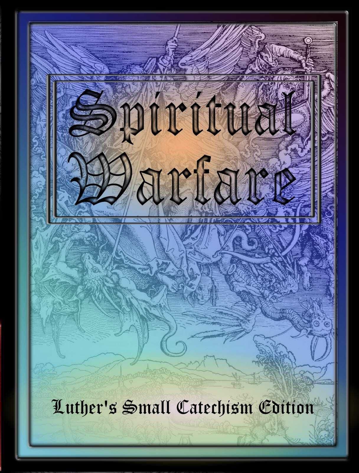 Spiritual Warfare: Luther's Small Catechism Edition box art