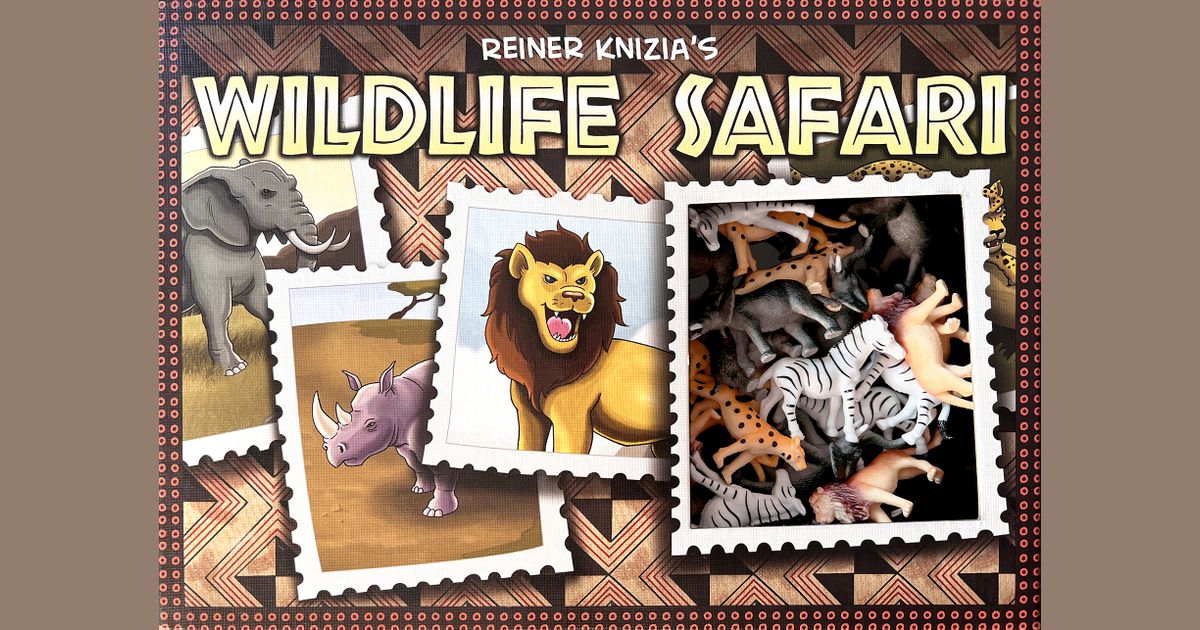 Wildlife Safari Board Game BoardGameGeek