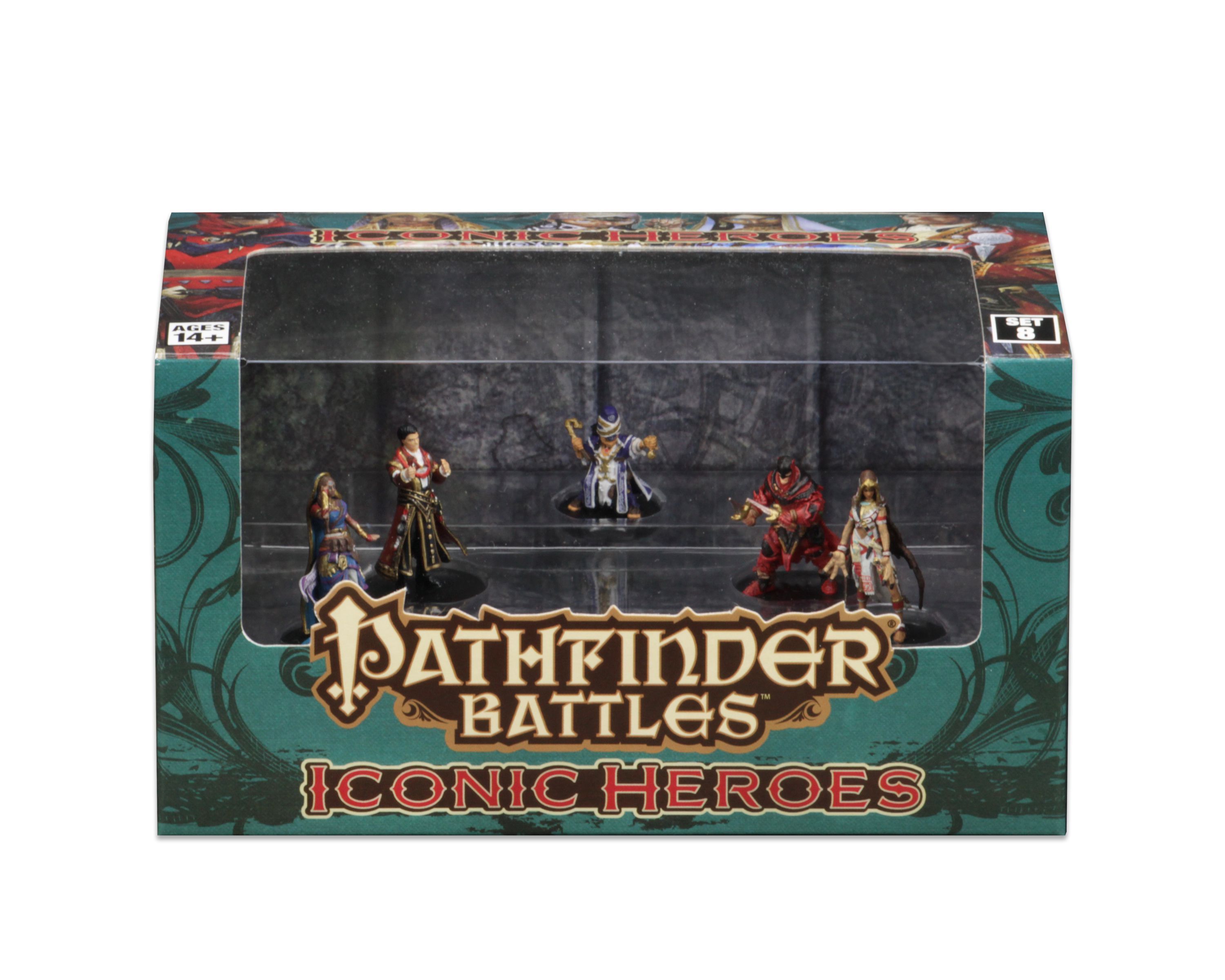 Pathfinder Battles: Iconic Heroes Set 8 box art