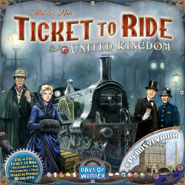 Ticket to Ride: United Kingdom box art