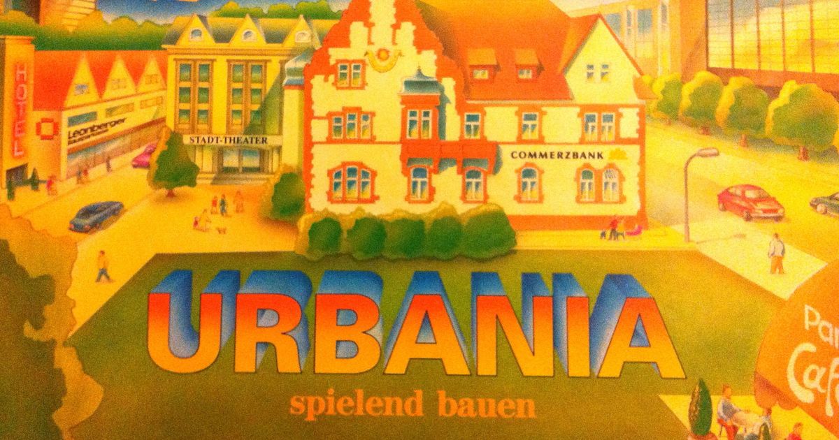 Urbania Board Game BoardGameGeek