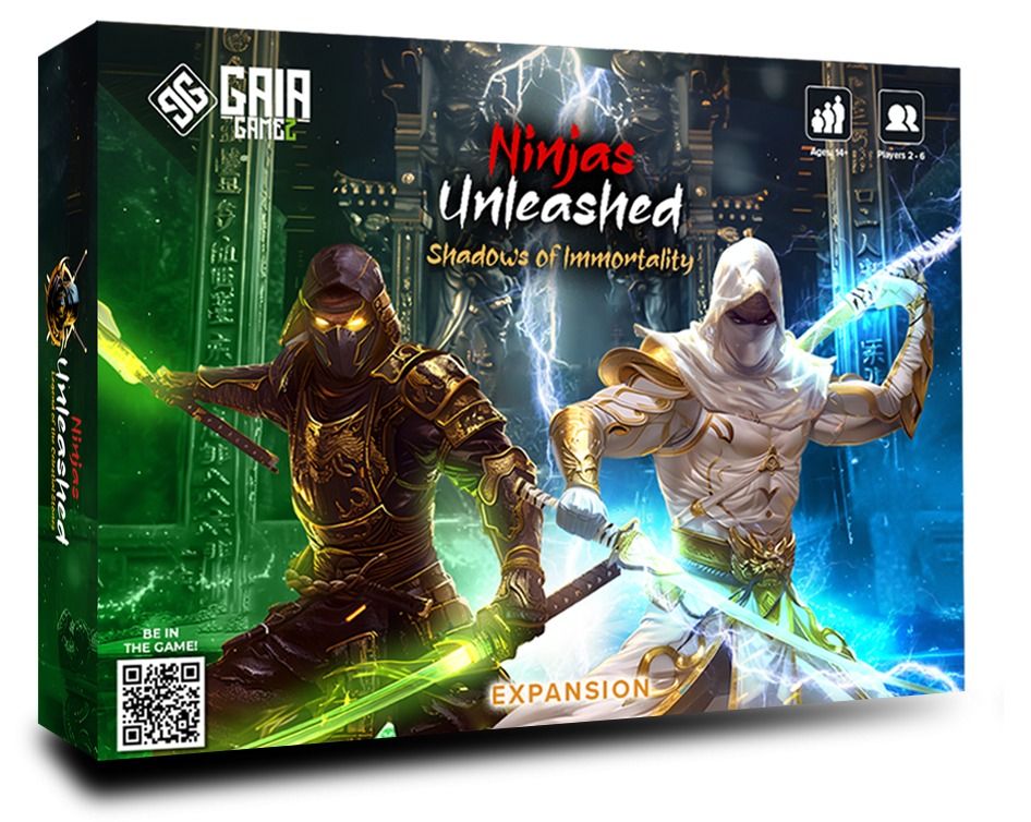 Ninjas Unleashed: Shadows of Immortality cover art