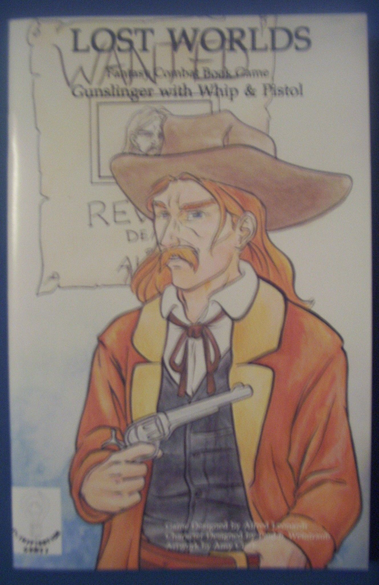 Lost Worlds: Gunslinger with Whip & Pistol