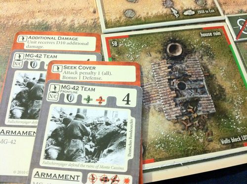 Board Game: Spearpoint 1943: Village and Defensive Line Map Expansion