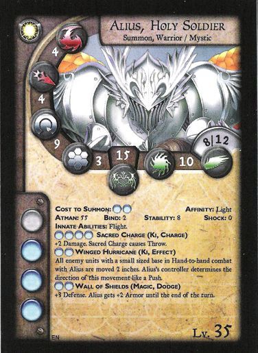 Anima Tactics: Alius, Holy Soldier