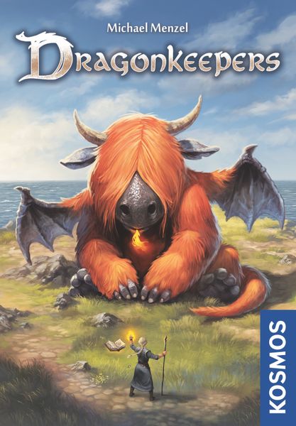 Dragonkeepers, KOSMOS, 2023 — front cover (image provided by the publisher)