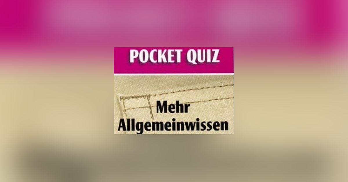Pocket Quiz Mehr Allgemeinwissen Board Game BoardGameGeek