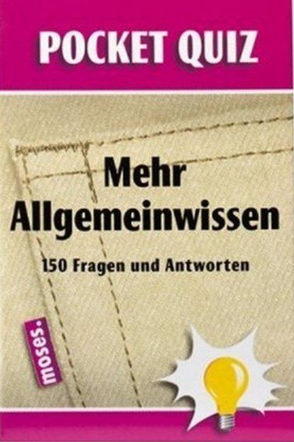 Pocket Quiz: Mehr Allgemeinwissen