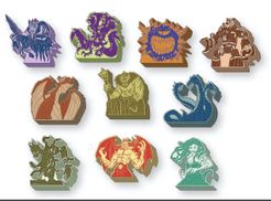 Tiny Epic Dungeons: Wooden Boss Meeples