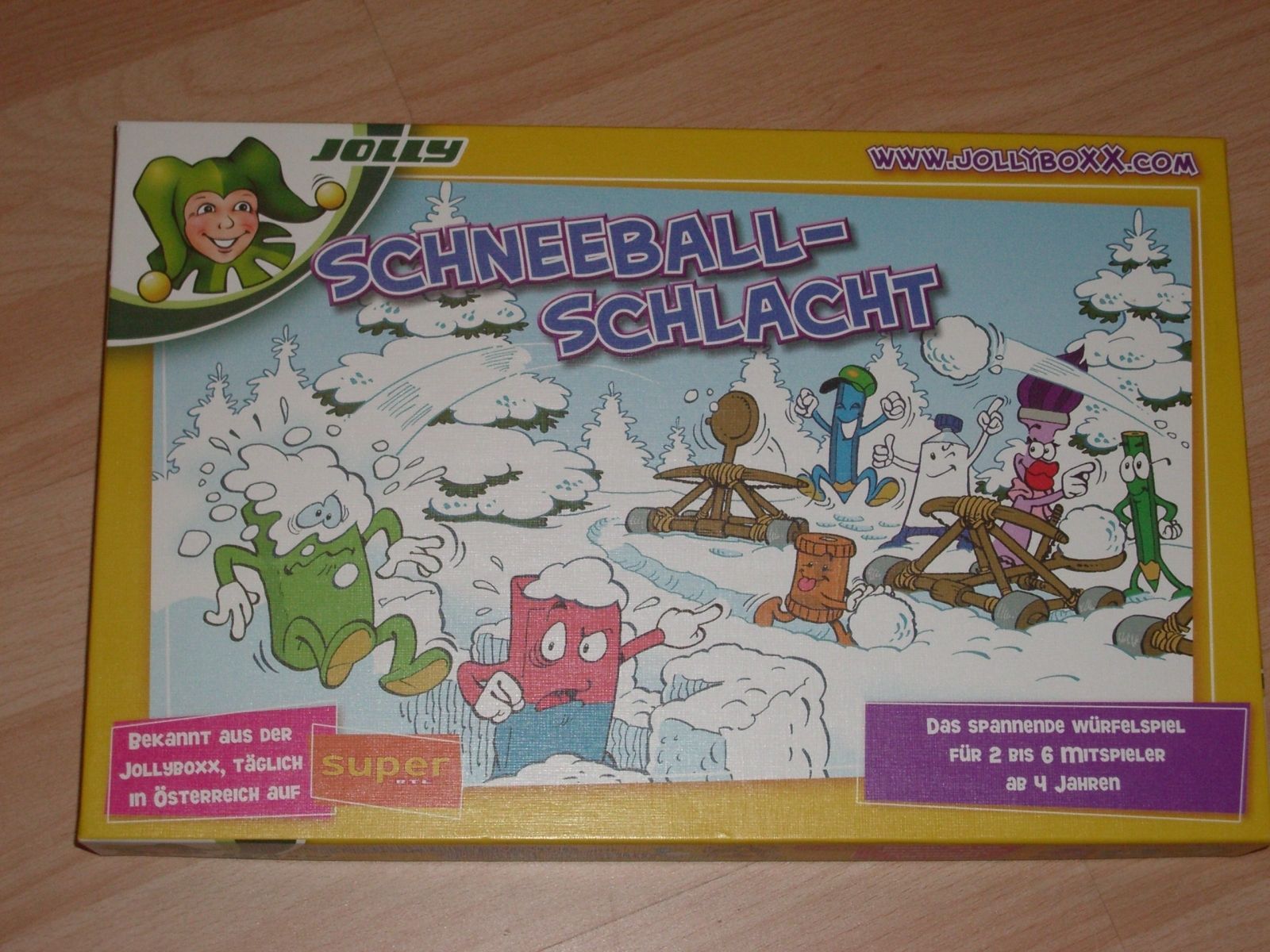 Schneeballschlacht