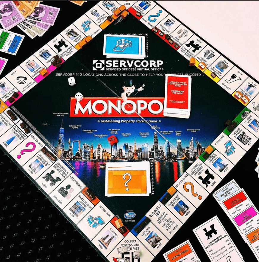 Monopoly: Servcorp cover art