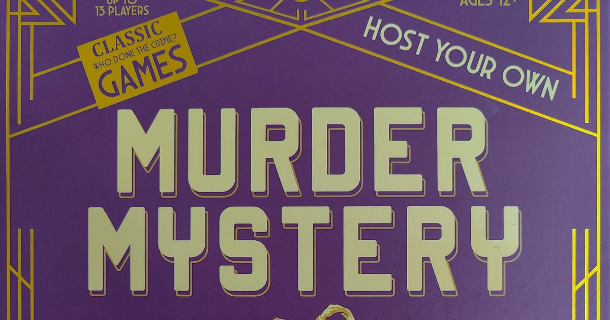 HOST YOUR OWN MURDER MYSTERY GAME - Josephs Department Store