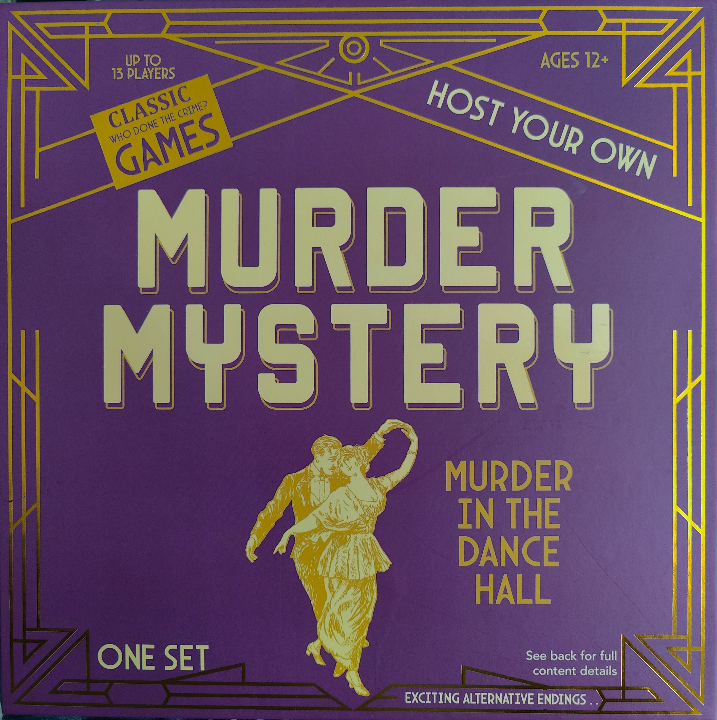 Host Your Own Murder Mystery: Murder in the Dance Hall