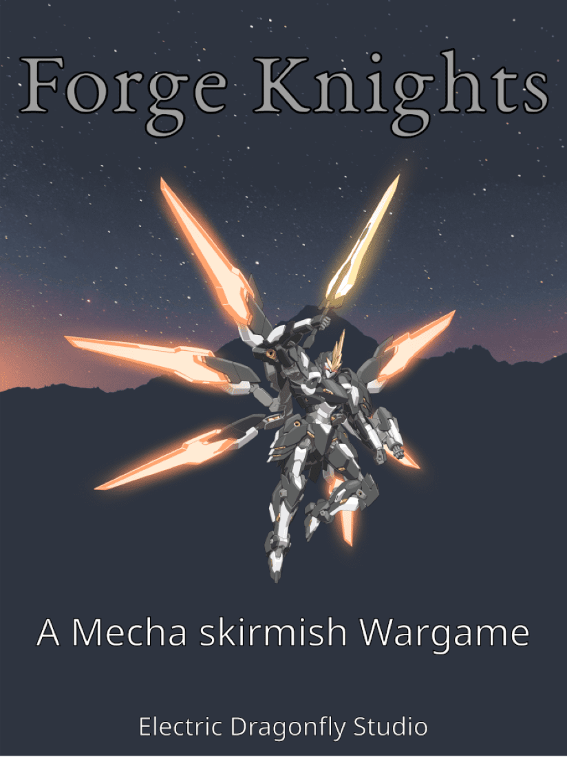Cover art for Forge Knights: A Mecha Skirmish Wargame
