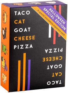 Taco Cat Goat Cheese Pizza: Halloween Special Edition