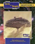 RPG Item: Galaxy Guide 02: Yavin and Bespin (WEG Original Edition)
